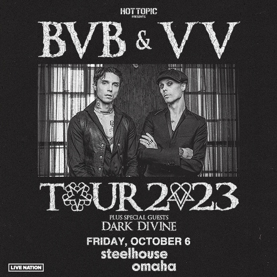 Black Veil Brides and Ville Vallo Tour Poster