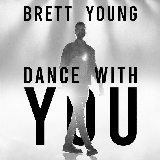 Brett Young Dance With Your Greyscale Tour Art